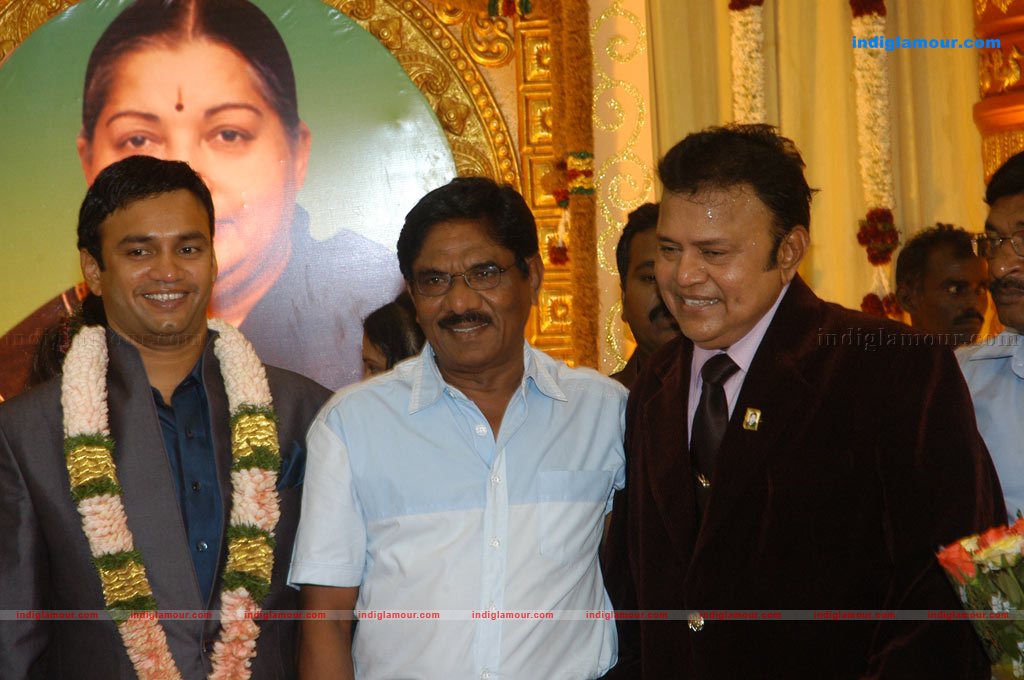 Actor Radharavi son wedding reception stills Event hd photo