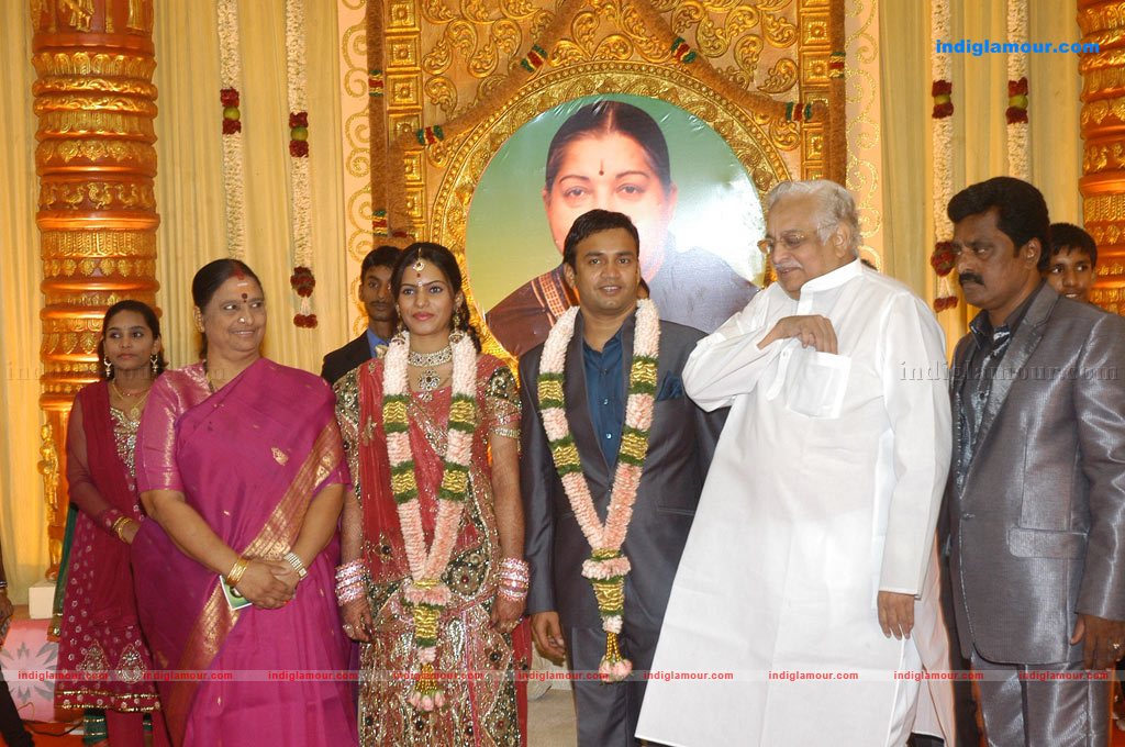 Actor Radharavi son wedding reception stills Event hd photo