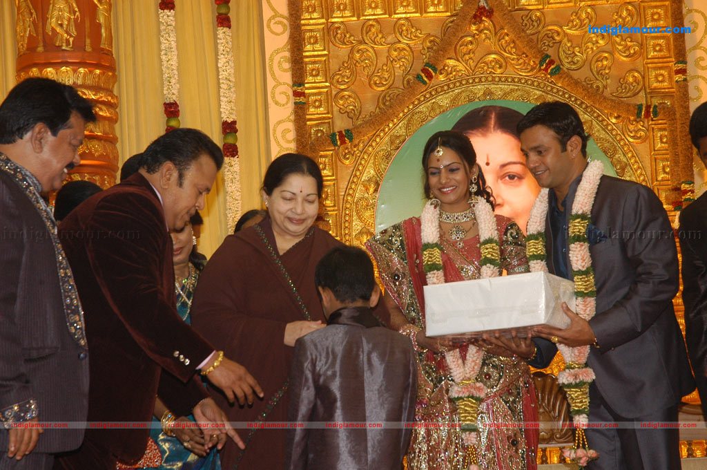 Actor Radharavi son wedding reception stills Event hd photo