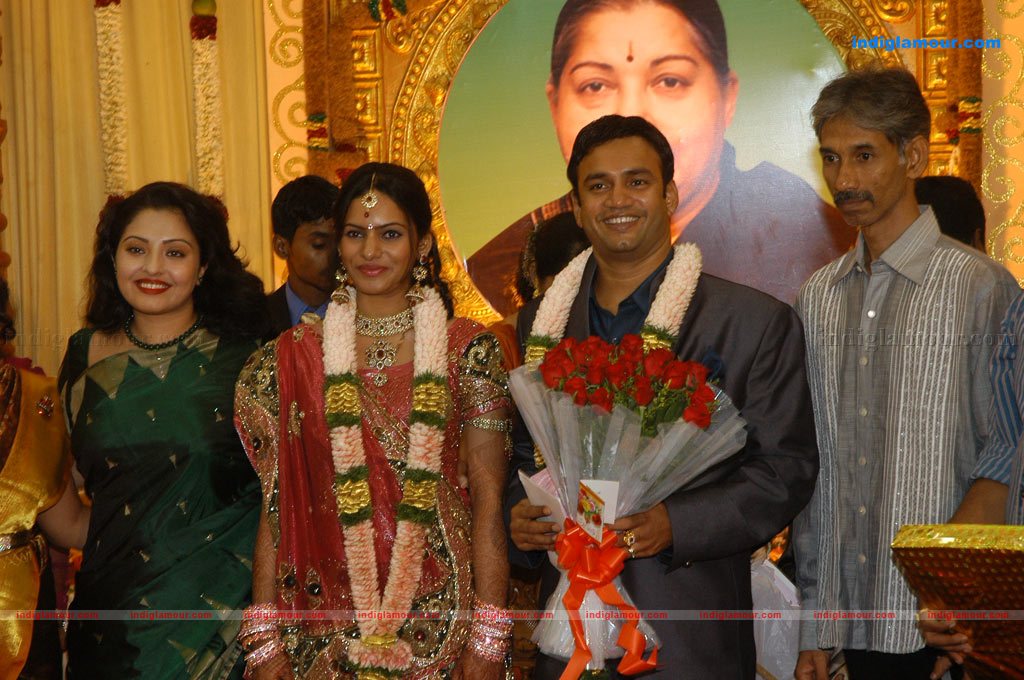 Actor Radharavi son wedding reception stills Event hd photo