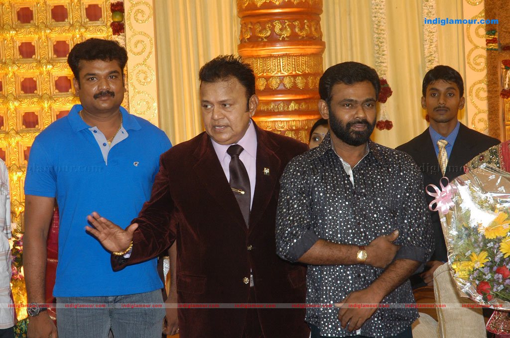 Actor Radharavi son wedding reception stills Event hd photo