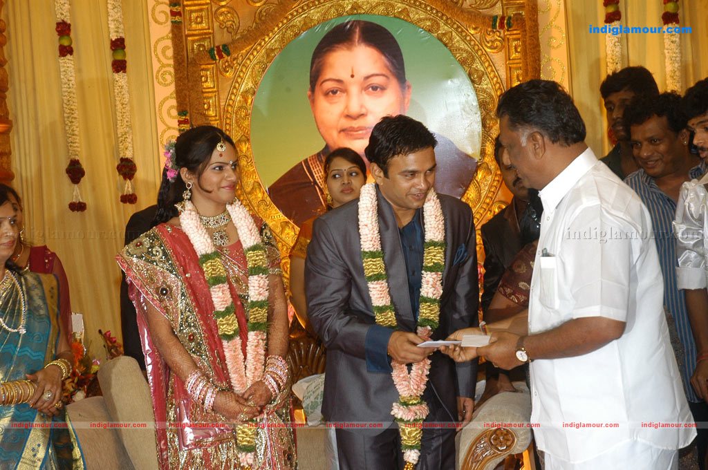 Actor Radharavi son wedding reception stills Event hd photo