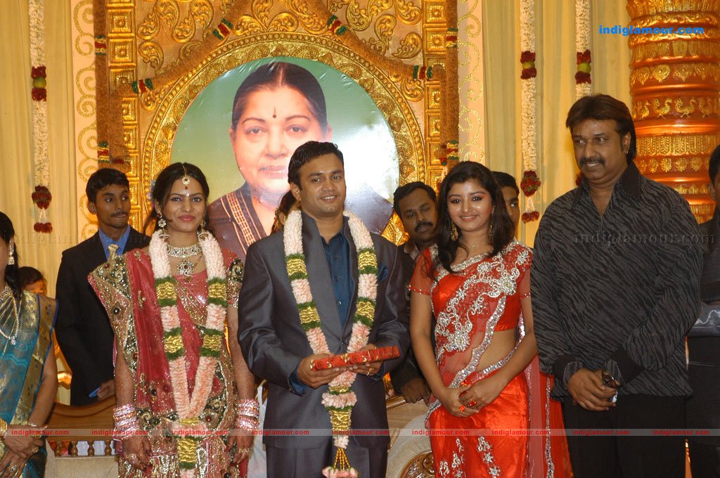 Actor Radharavi son wedding reception stills Event hd photo