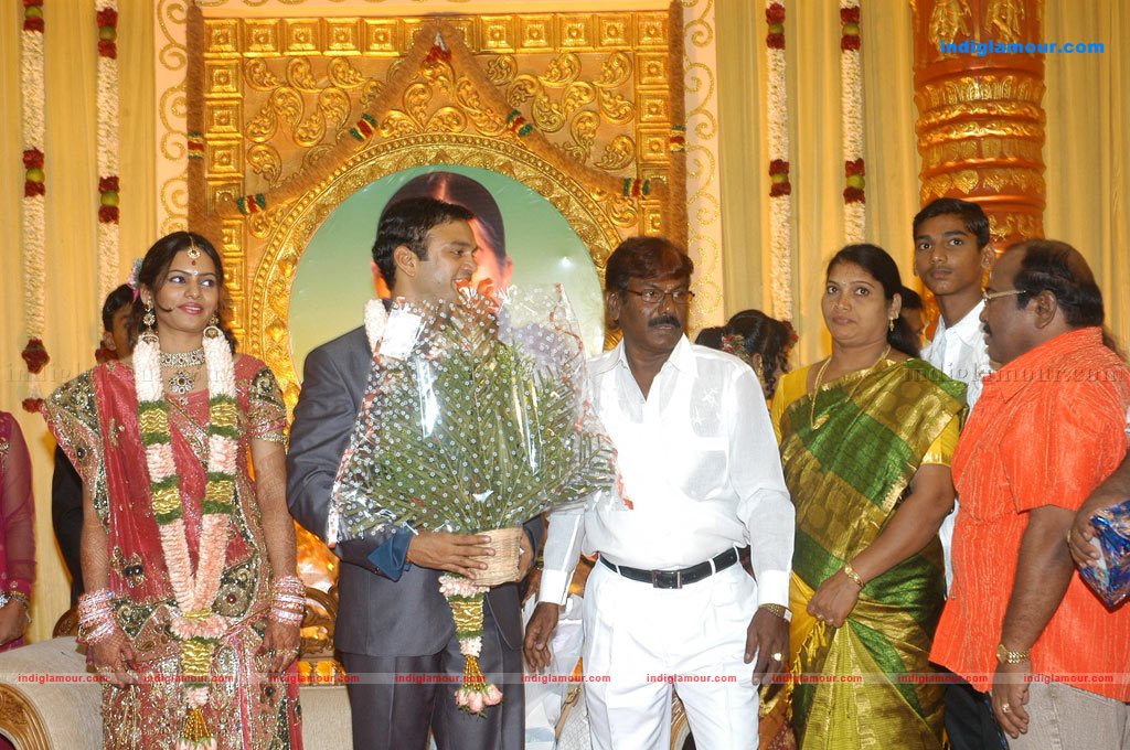 Actor Radharavi son wedding reception stills Event hd photo