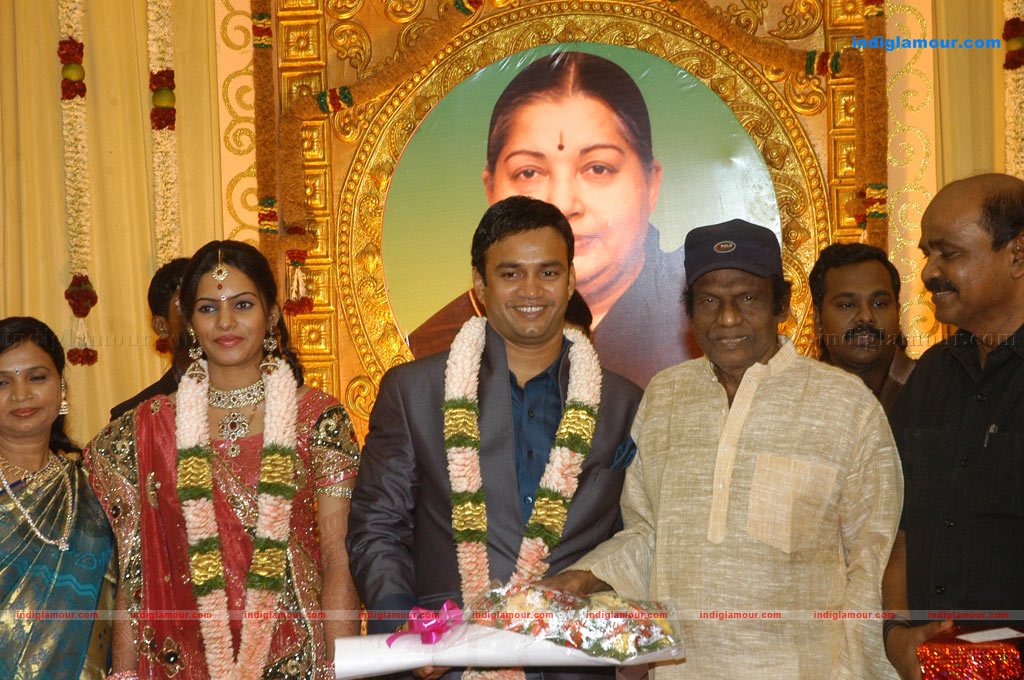 Actor Radharavi son wedding reception stills Event hd photo