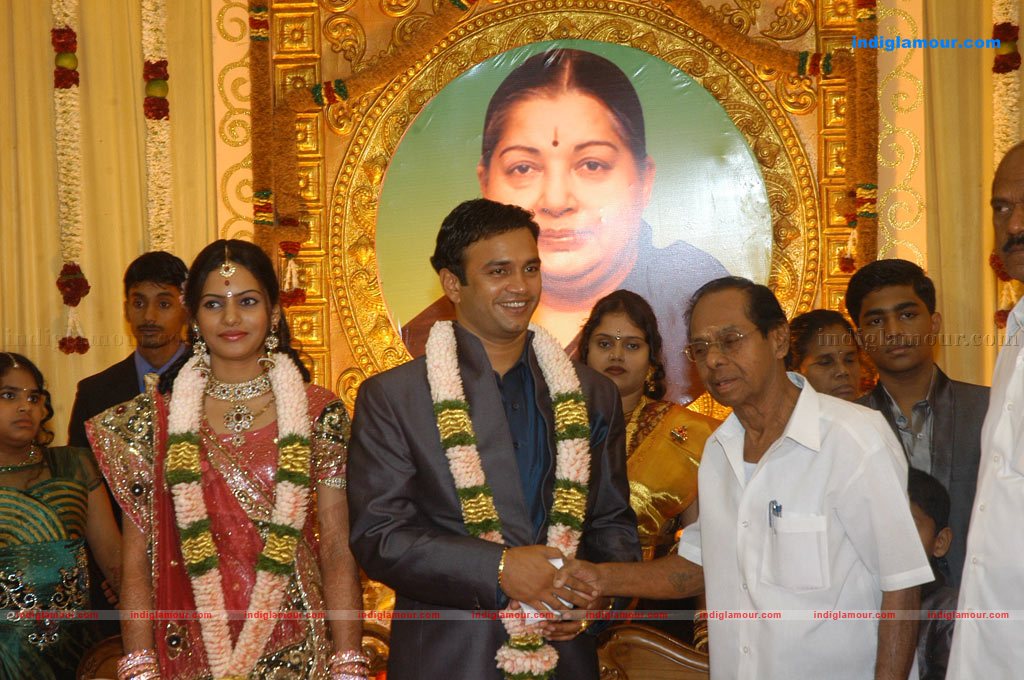 Actor Radharavi son wedding reception stills Event hd photo