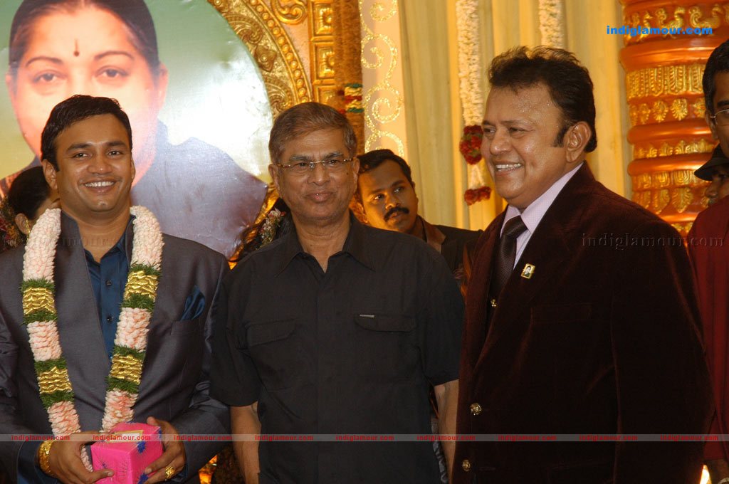 Actor Radharavi son wedding reception stills Event hd photo