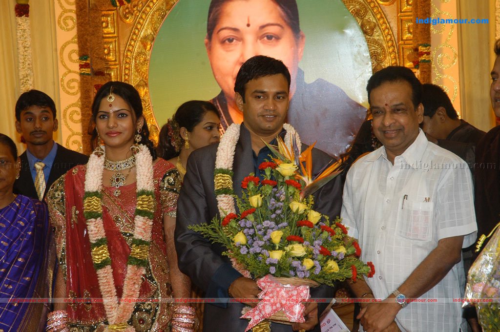 Actor Radharavi son wedding reception stills Event hd photo