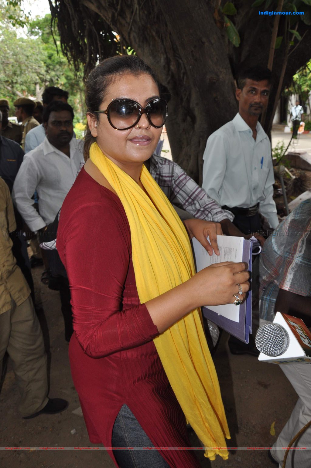 Actress Sona at Commissioner Office Event hd photo