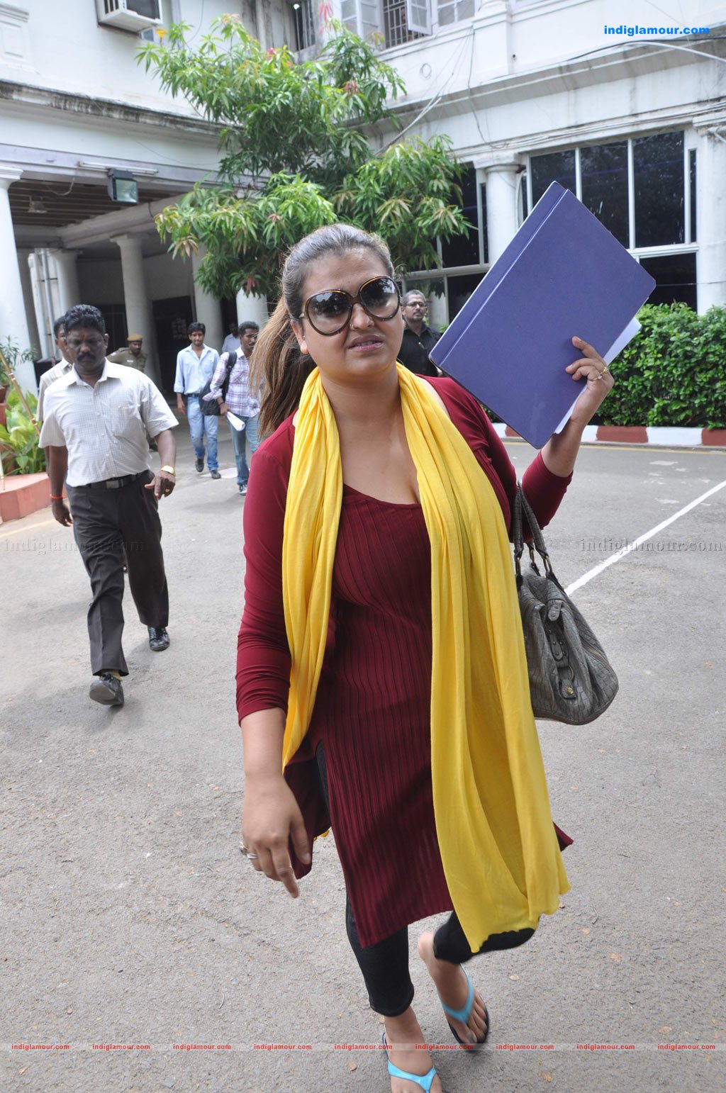 Actress Sona at Commissioner Office Event hd photo