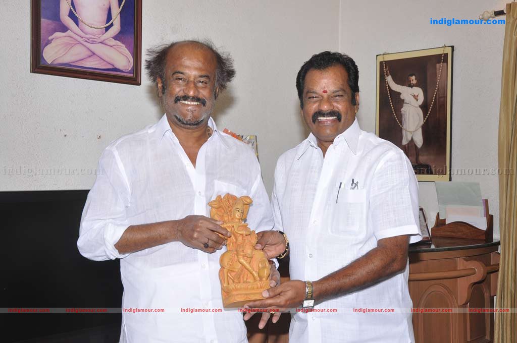 Rajini Launches Kootanchoru Restaurant  Event hd photo