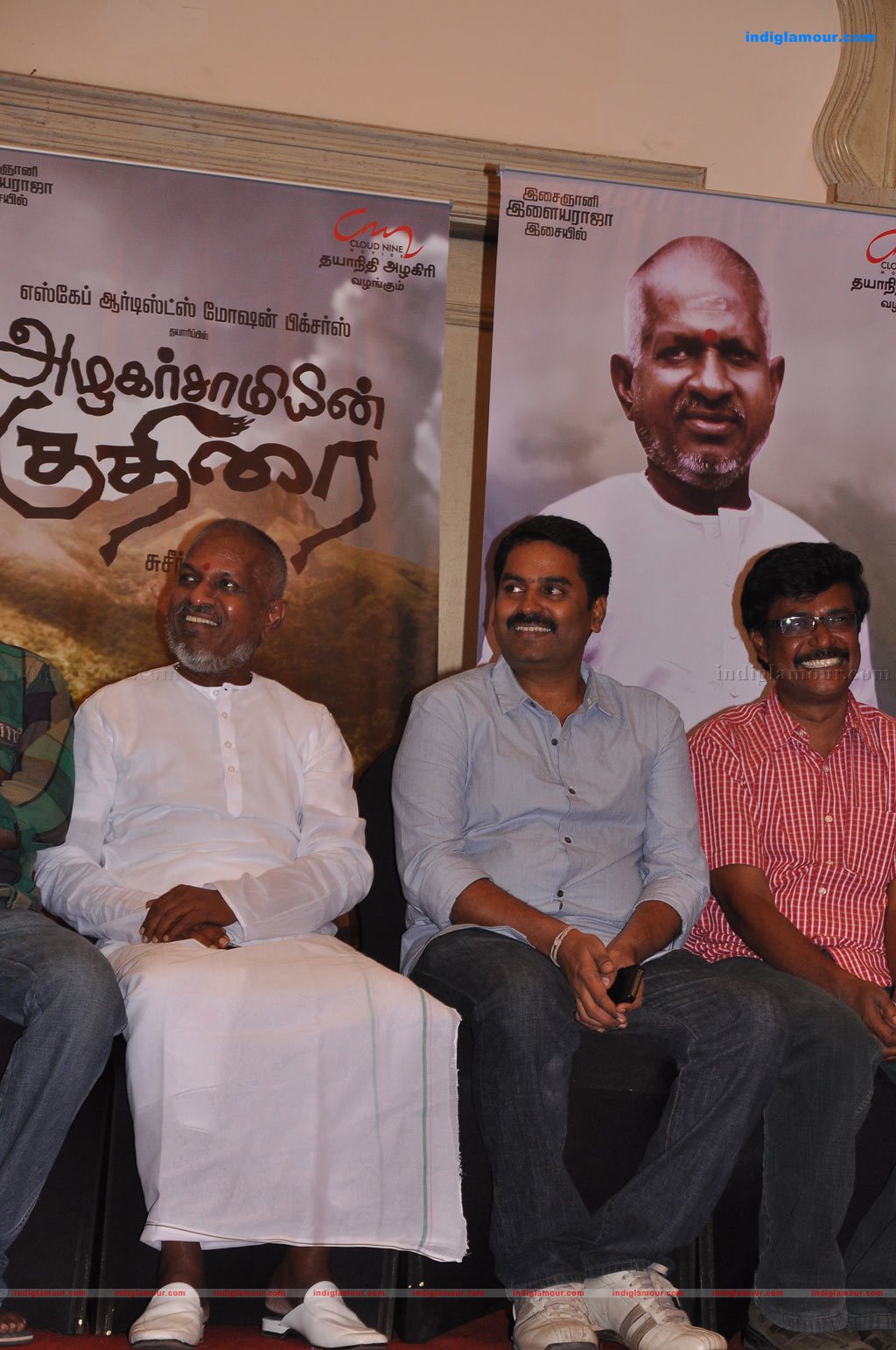 Azhagar Samiyin Kuthirai press meet Event hd photo