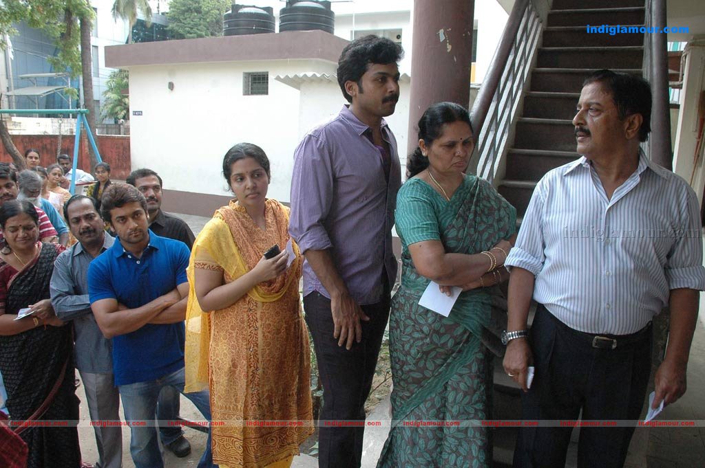  Celebrities Vote Event hd photo