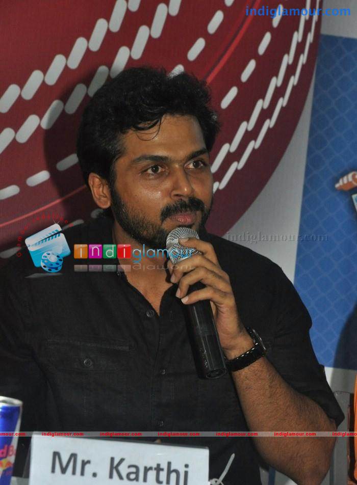 Karthi launched Netz Cricket Photos Event hd photo