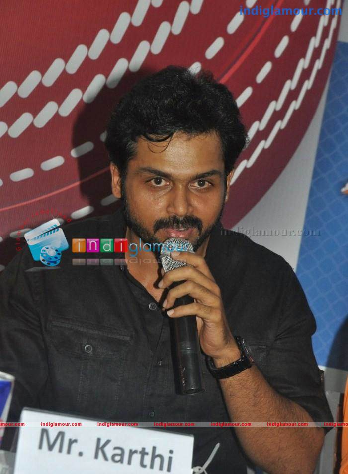 Karthi launched Netz Cricket Photos Event hd photo