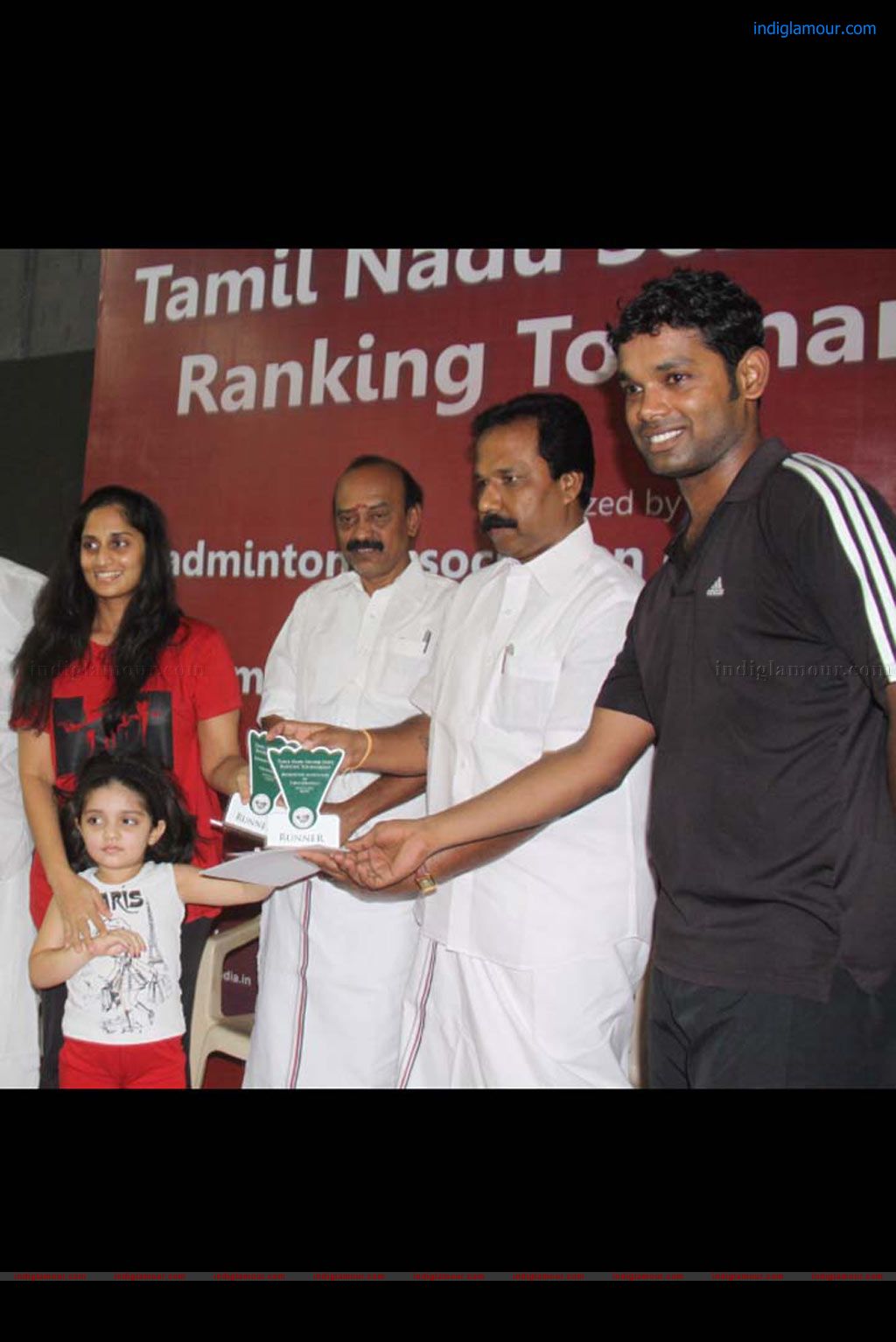 Shalini and Anoushka Ajith at Badminton Tournament Event hd photo