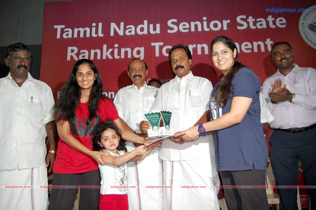 Shalini and Anoushka Ajith at Badminton Tournament Event hd photo