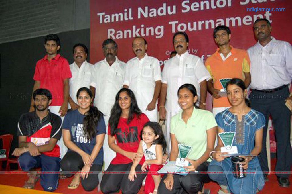 Shalini and Anoushka Ajith at Badminton Tournament Event hd photo