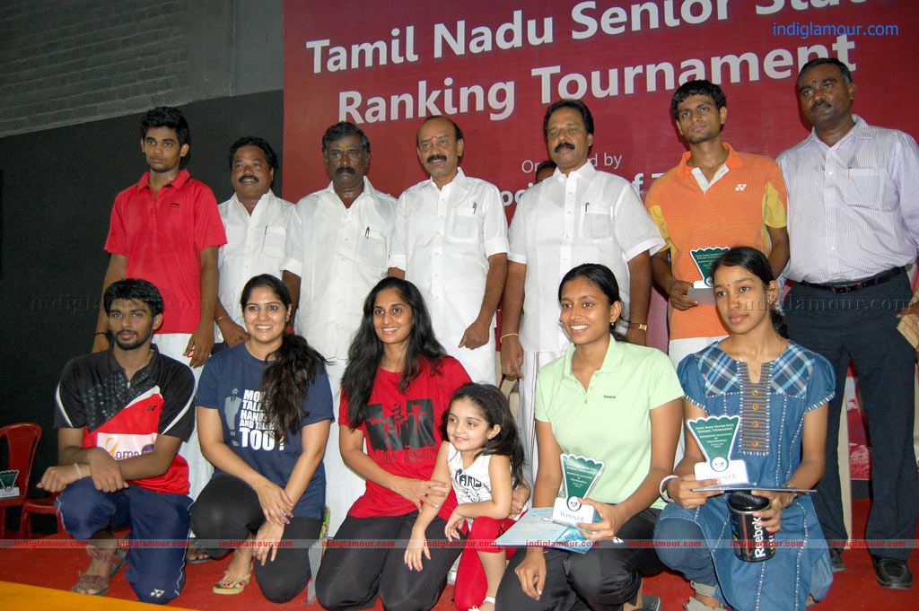 Shalini and Anoushka Ajith at Badminton Tournament Event hd photo