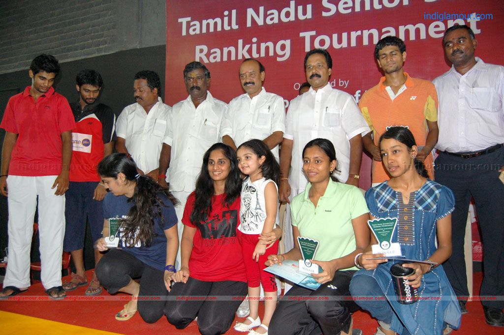 Shalini and Anoushka Ajith at Badminton Tournament Event hd photo