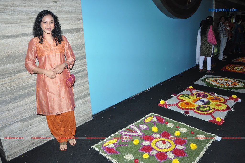 Parvathy and Rupa Manjari at Pookalam Contest Event hd photo