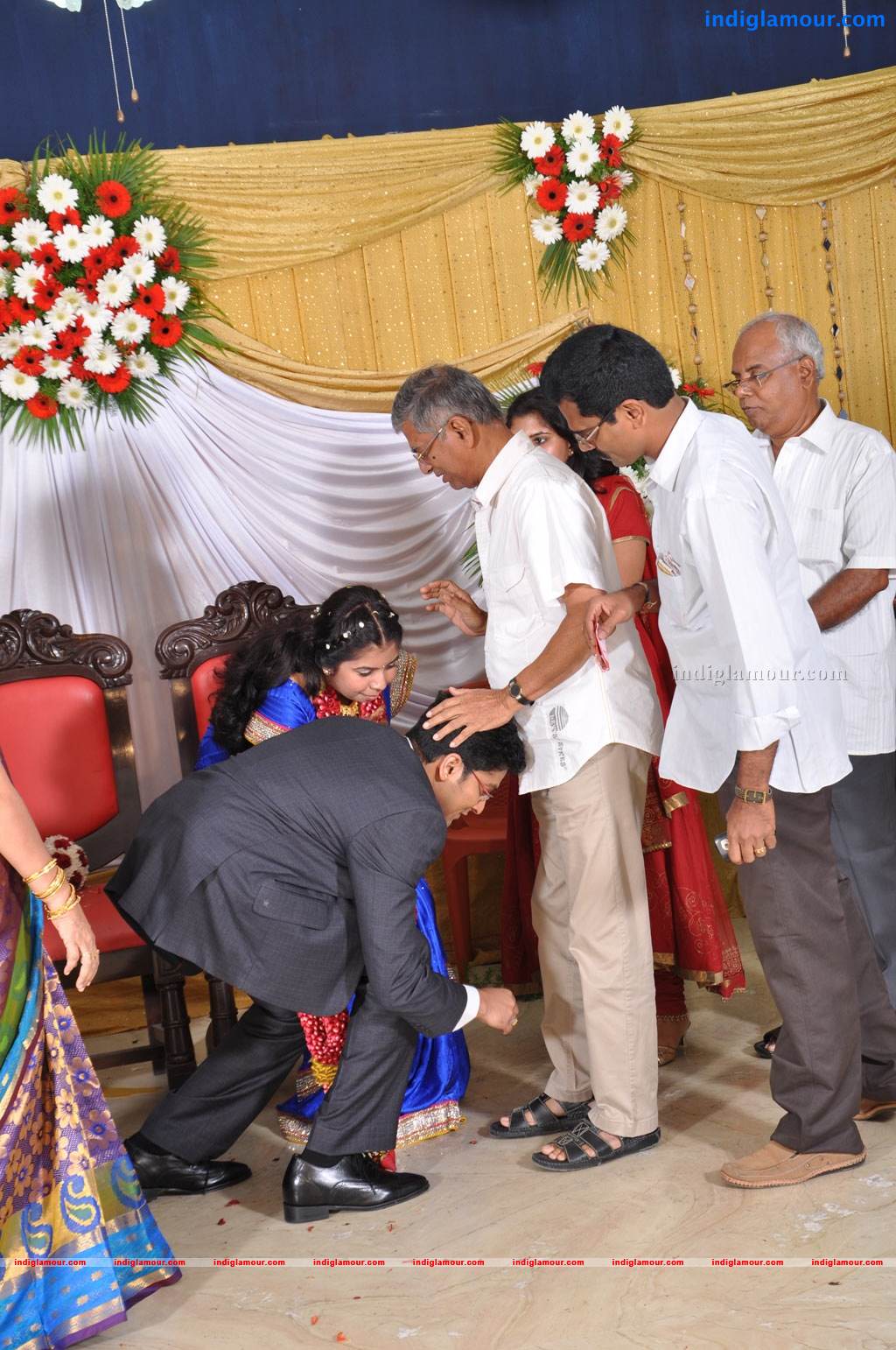 Producer M Ramanathan Daughter Wedding Reception Event hd photo