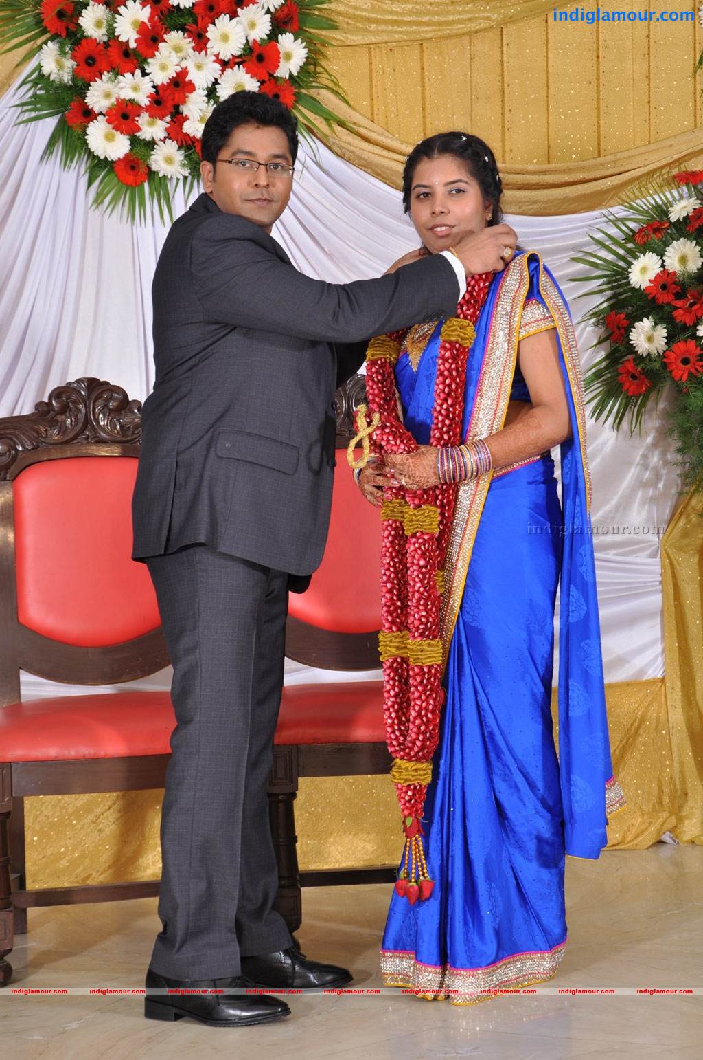 Producer M Ramanathan Daughter Wedding Reception Event hd photo
