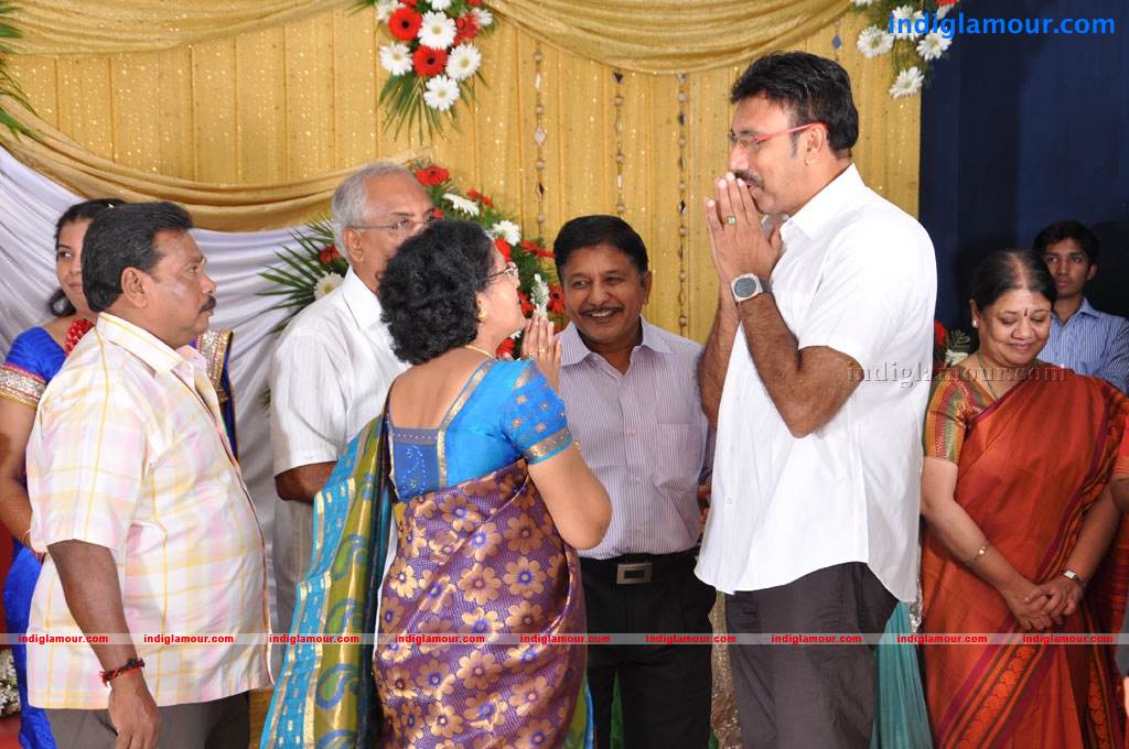 Producer M Ramanathan Daughter Wedding Reception Event hd photo
