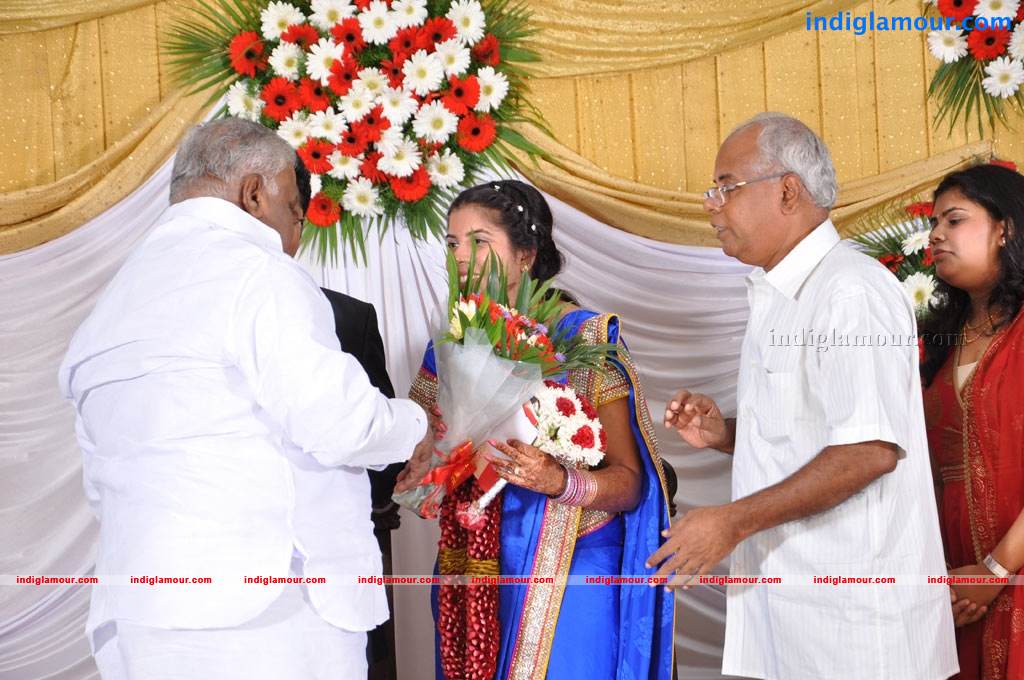 Producer M Ramanathan Daughter Wedding Reception Event hd photo