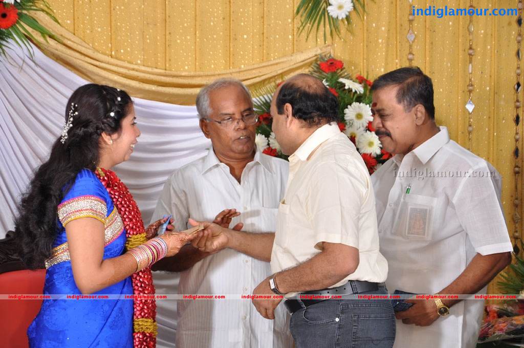 Producer M Ramanathan Daughter Wedding Reception Event hd photo