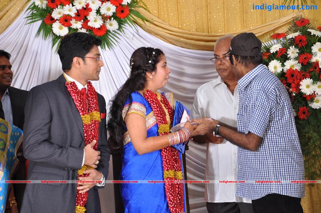 Producer M Ramanathan Daughter Wedding Reception Event hd photo