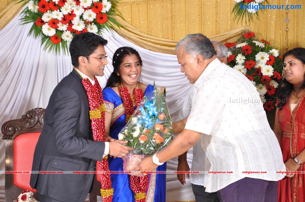 Producer M Ramanathan Daughter Wedding Reception Event hd photo