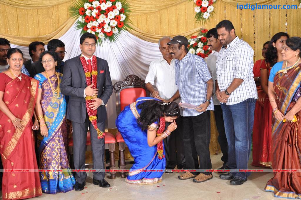 Producer M Ramanathan Daughter Wedding Reception Event hd photo