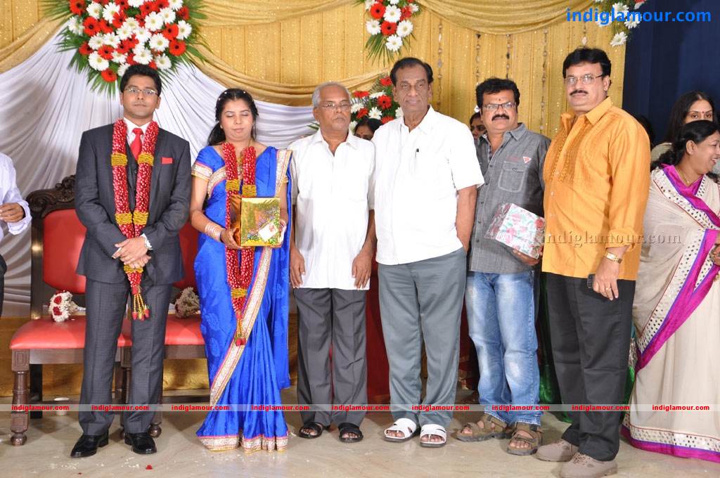 Producer M Ramanathan Daughter Wedding Reception Event hd photo