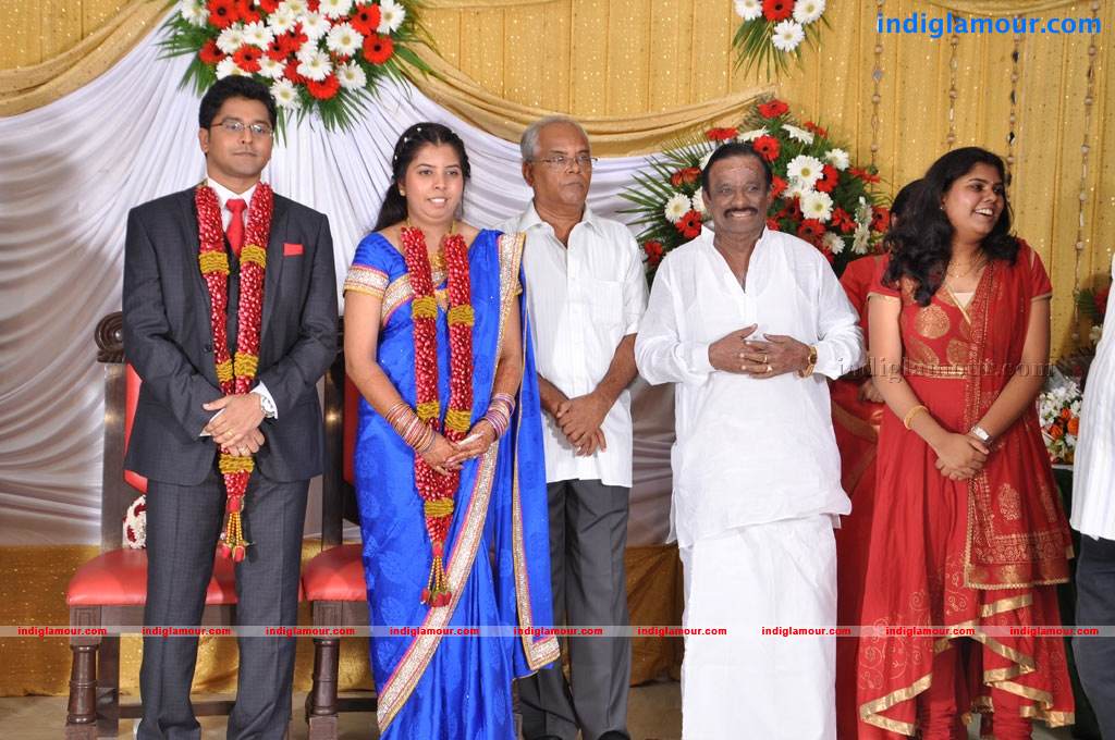 Producer M Ramanathan Daughter Wedding Reception Event hd photo