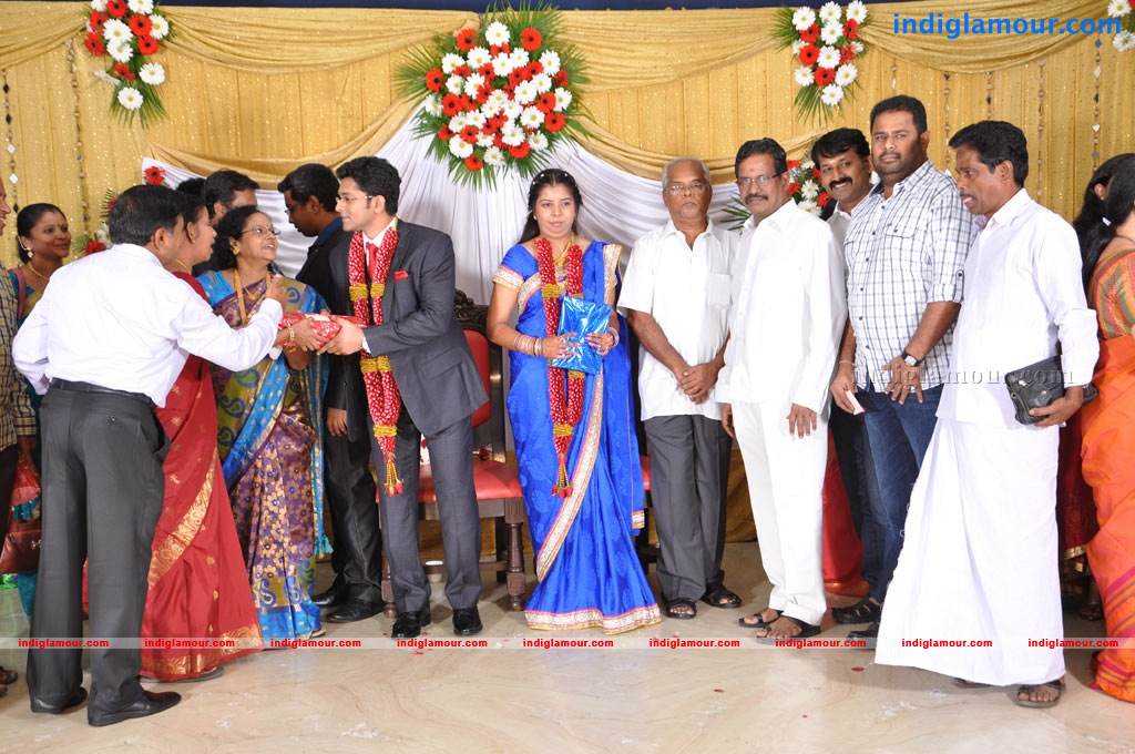 Producer M Ramanathan Daughter Wedding Reception Event hd photo