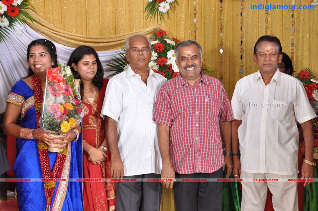 Producer M Ramanathan Daughter Wedding Reception Event hd photo