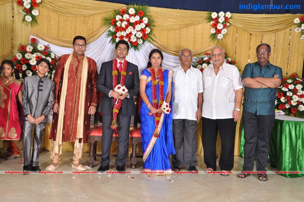 Producer M Ramanathan Daughter Wedding Reception Event hd photo