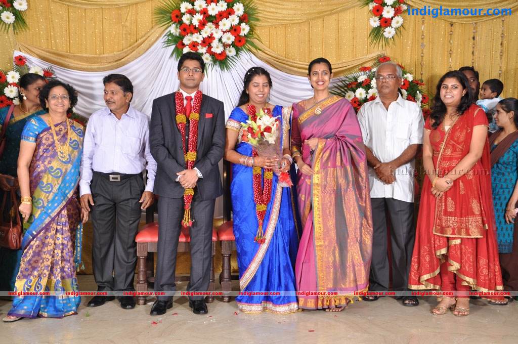 Producer M Ramanathan Daughter Wedding Reception Event hd photo