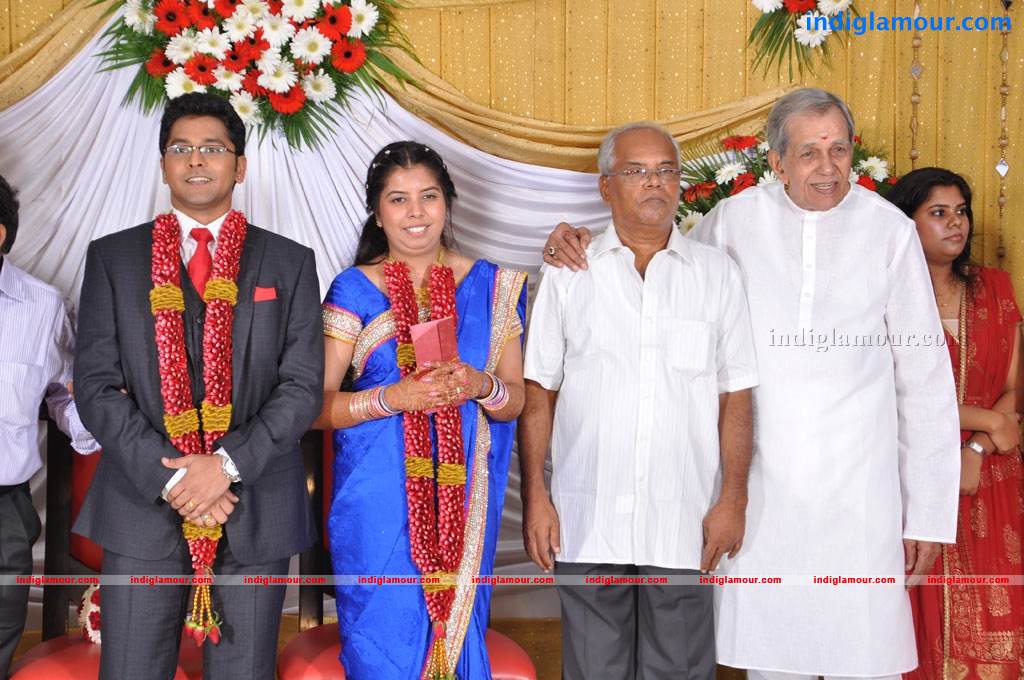 Producer M Ramanathan Daughter Wedding Reception Event hd photo