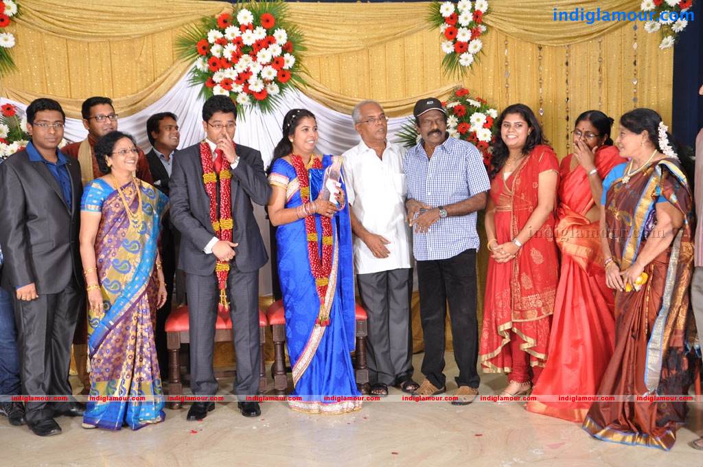 Producer M Ramanathan Daughter Wedding Reception Event hd photo