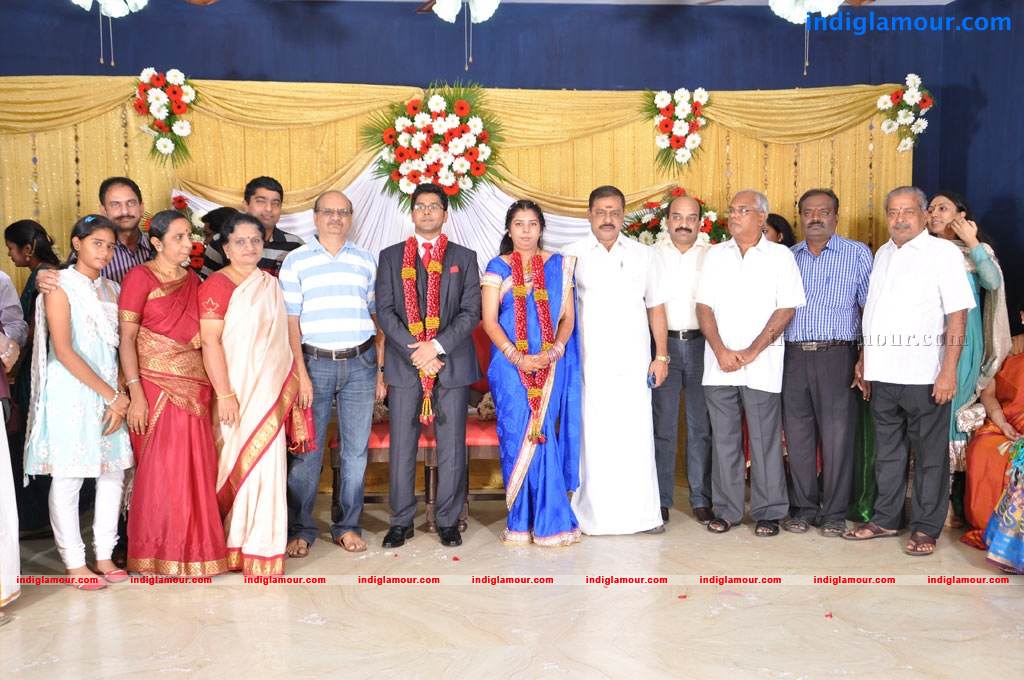 Producer M Ramanathan Daughter Wedding Reception Event hd photo