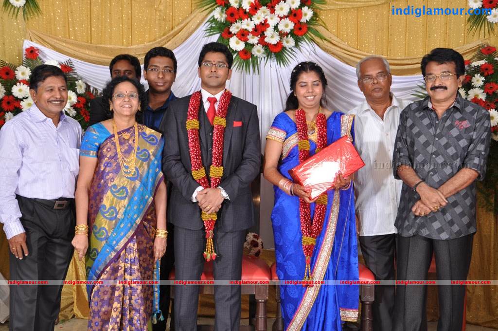 Producer M Ramanathan Daughter Wedding Reception Event hd photo