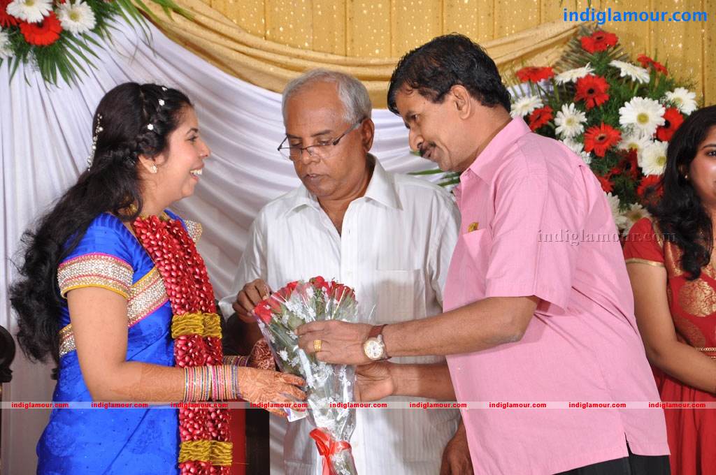 Producer M Ramanathan Daughter Wedding Reception Event hd photo