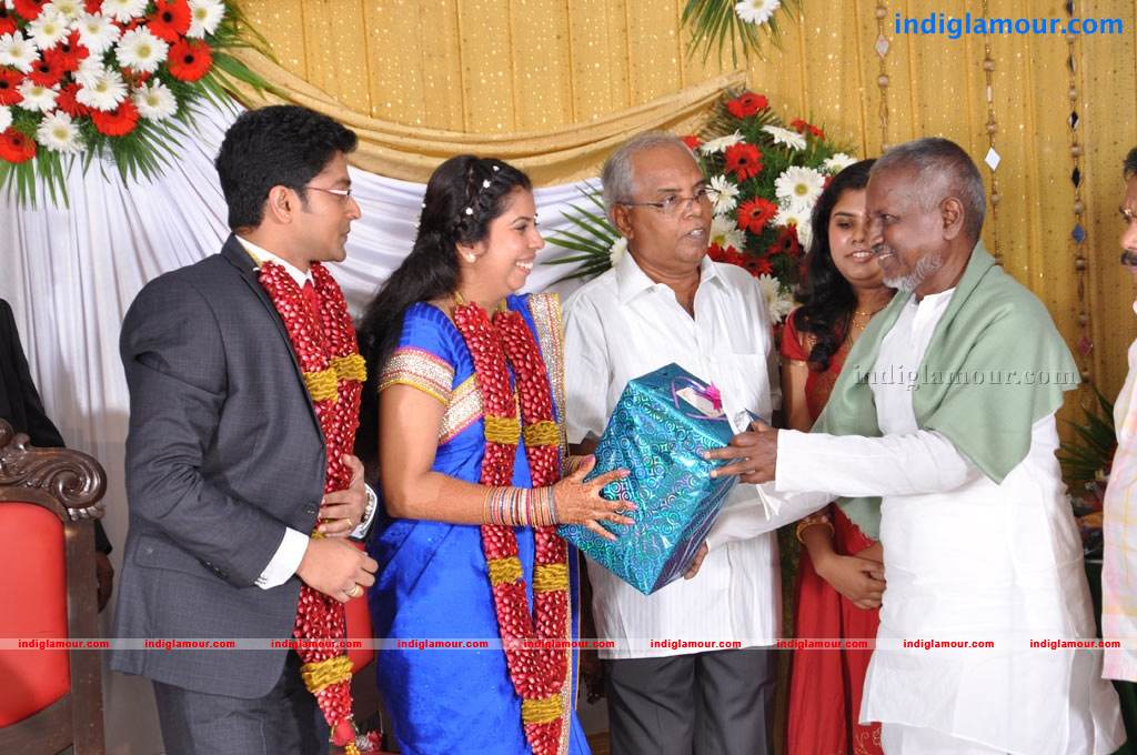 Producer M Ramanathan Daughter Wedding Reception Event hd photo
