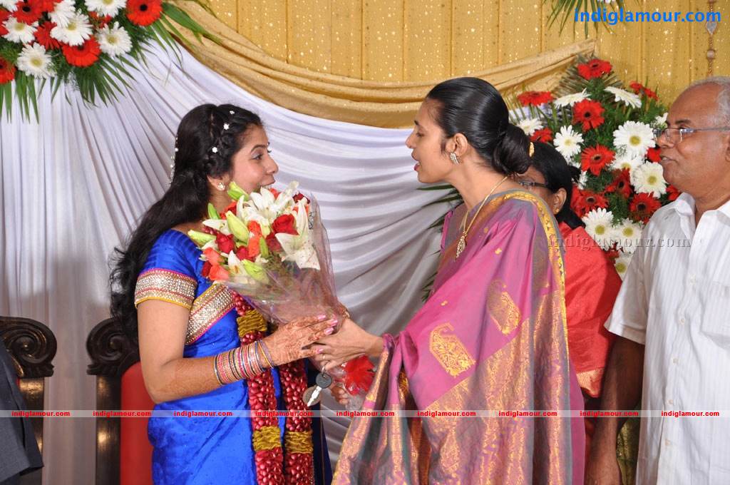 Producer M Ramanathan Daughter Wedding Reception Event hd photo