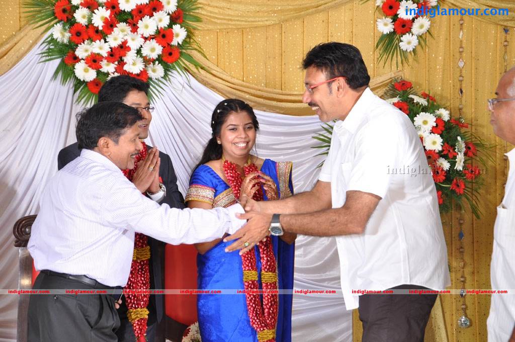 Producer M Ramanathan Daughter Wedding Reception Event hd photo