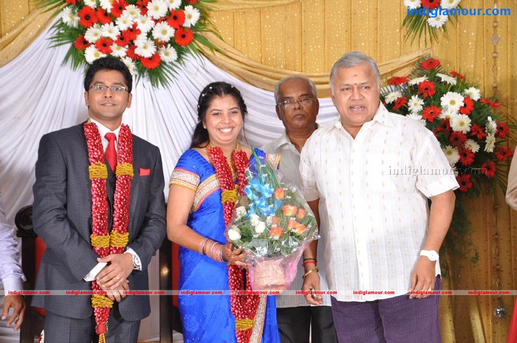 Producer M Ramanathan Daughter Wedding Reception Event hd photo