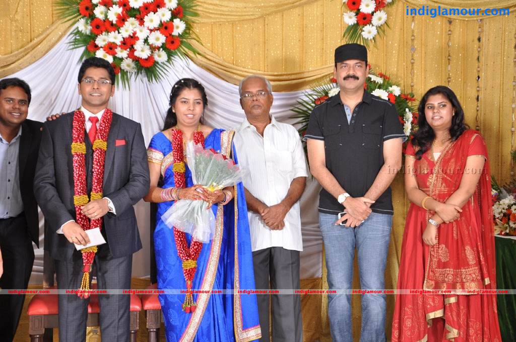 Producer M Ramanathan Daughter Wedding Reception Event hd photo