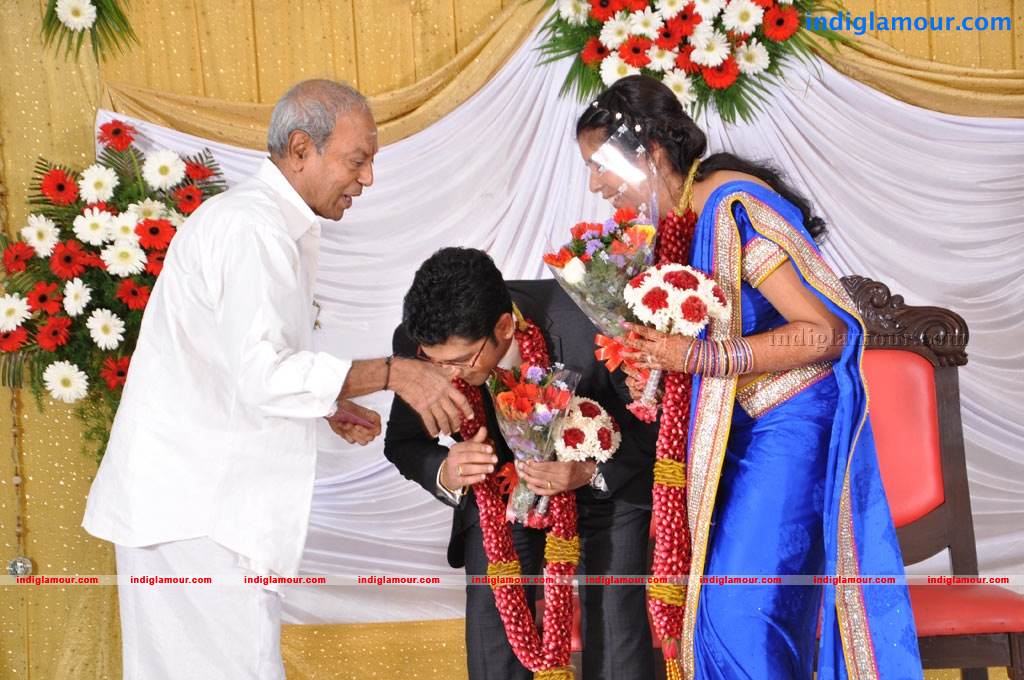 Producer M Ramanathan Daughter Wedding Reception Event hd photo